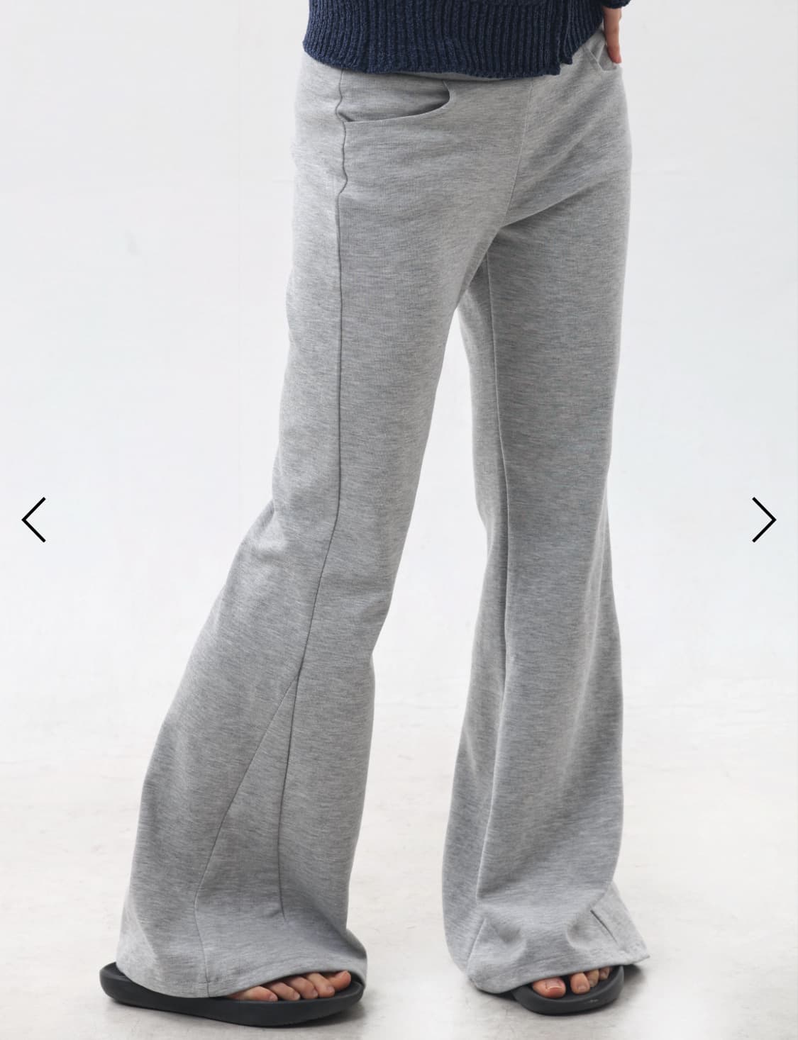 [새상품] 오운서 부츠컷 밴딩팬츠 (gray, s size) 상품이미지4