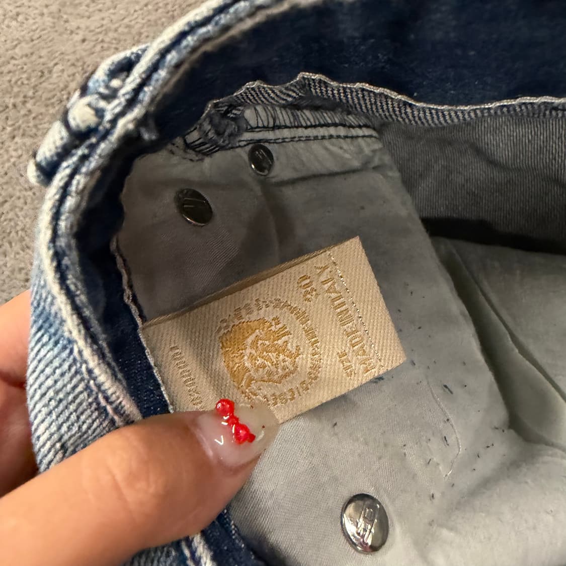 [ 정품/30 ] 디젤 워싱 데님 팬츠 상품이미지5