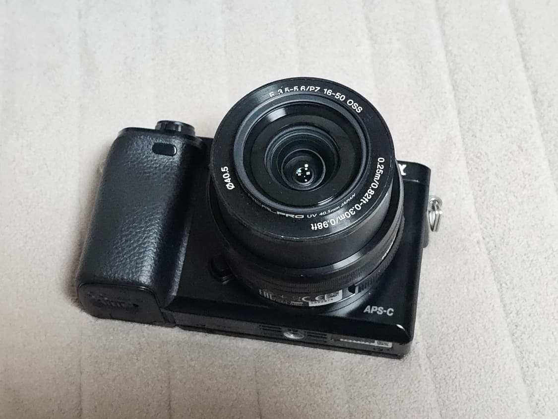 소니 A6000 미러리스 카메라 상품이미지5