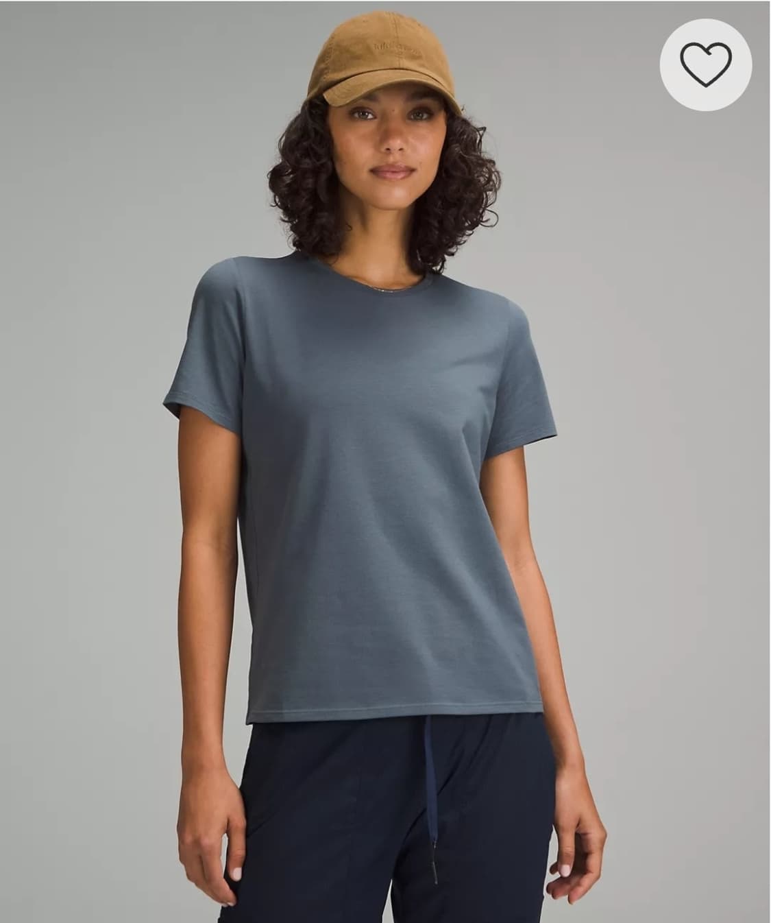 새)룰루레몬 러브 올가닉 코튼 크루넥 티셔츠 상품이미지1