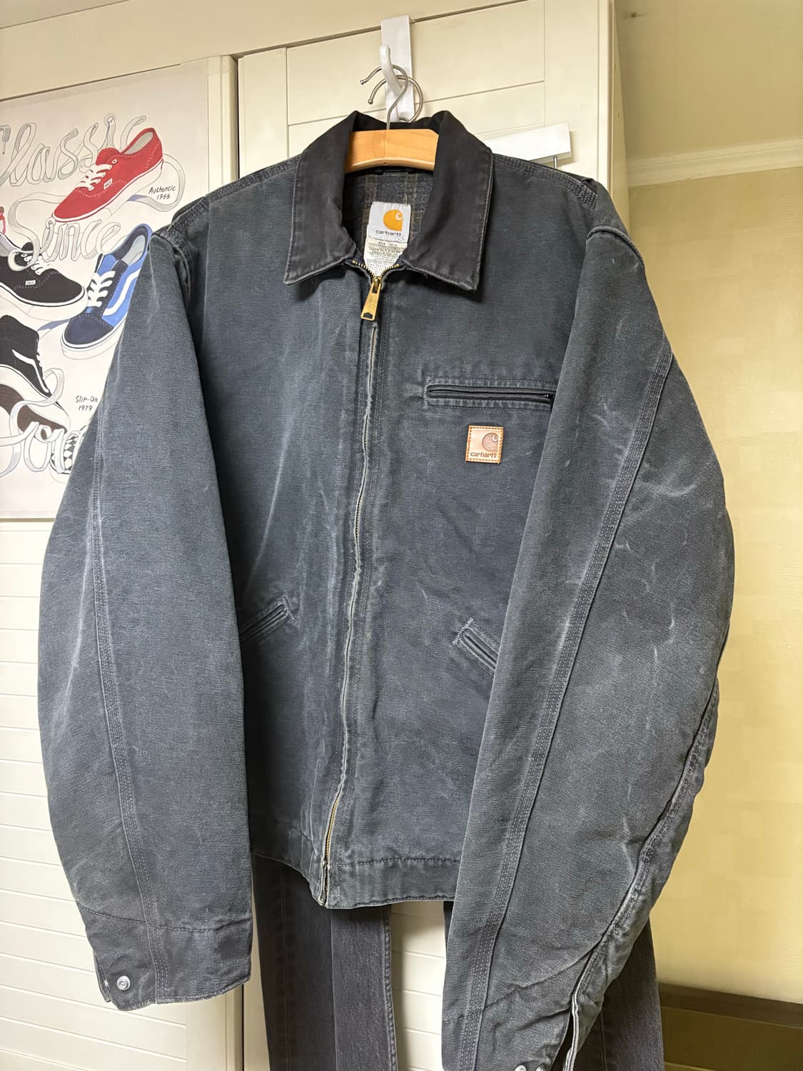 칼하트(made in usa) 디트로이트자켓 j97 패트롤(L-Tall) 상품이미지2