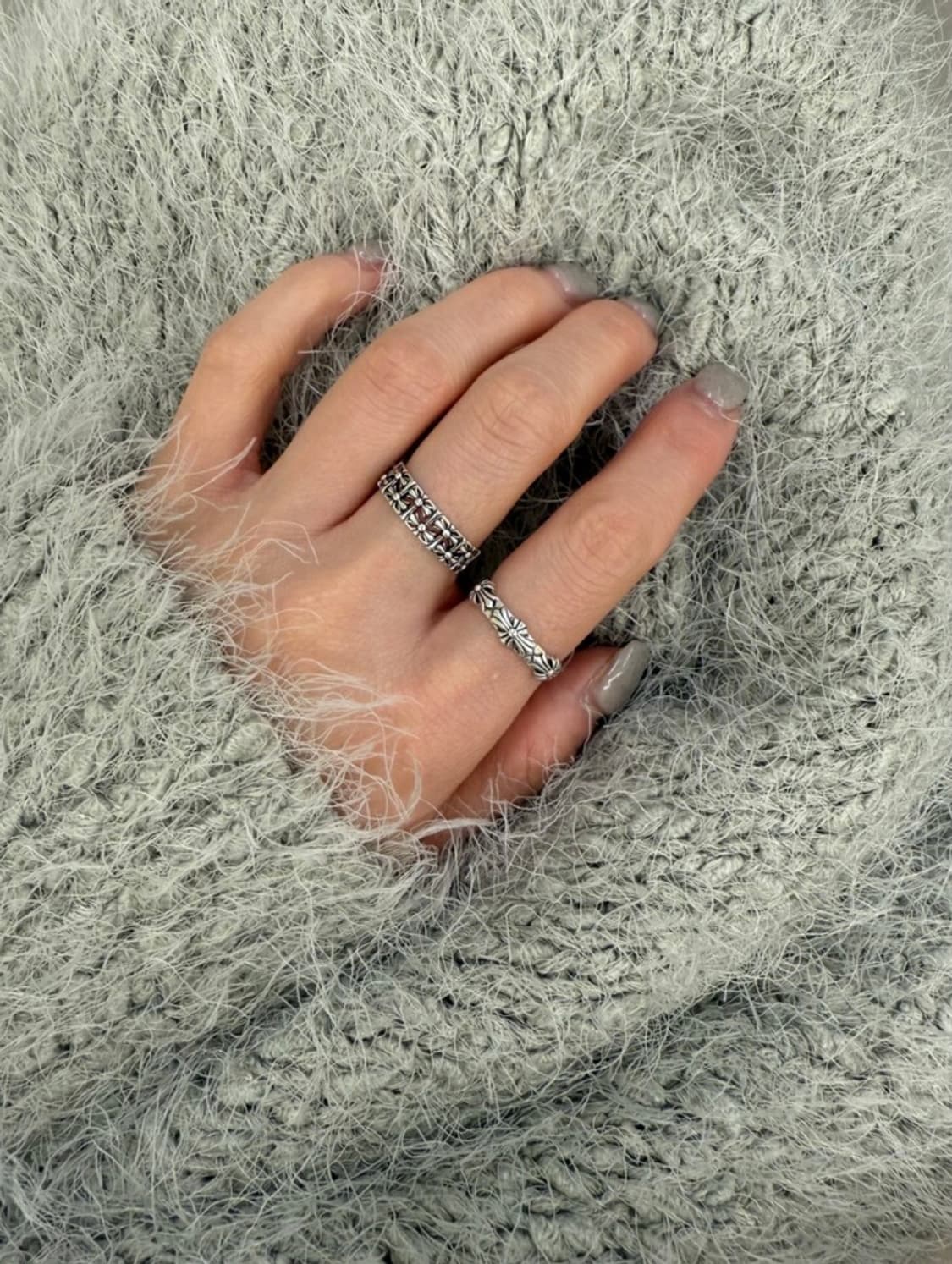 <새상품>실버925 오픈링 실버링 은반지 빈티지링 상품이미지4