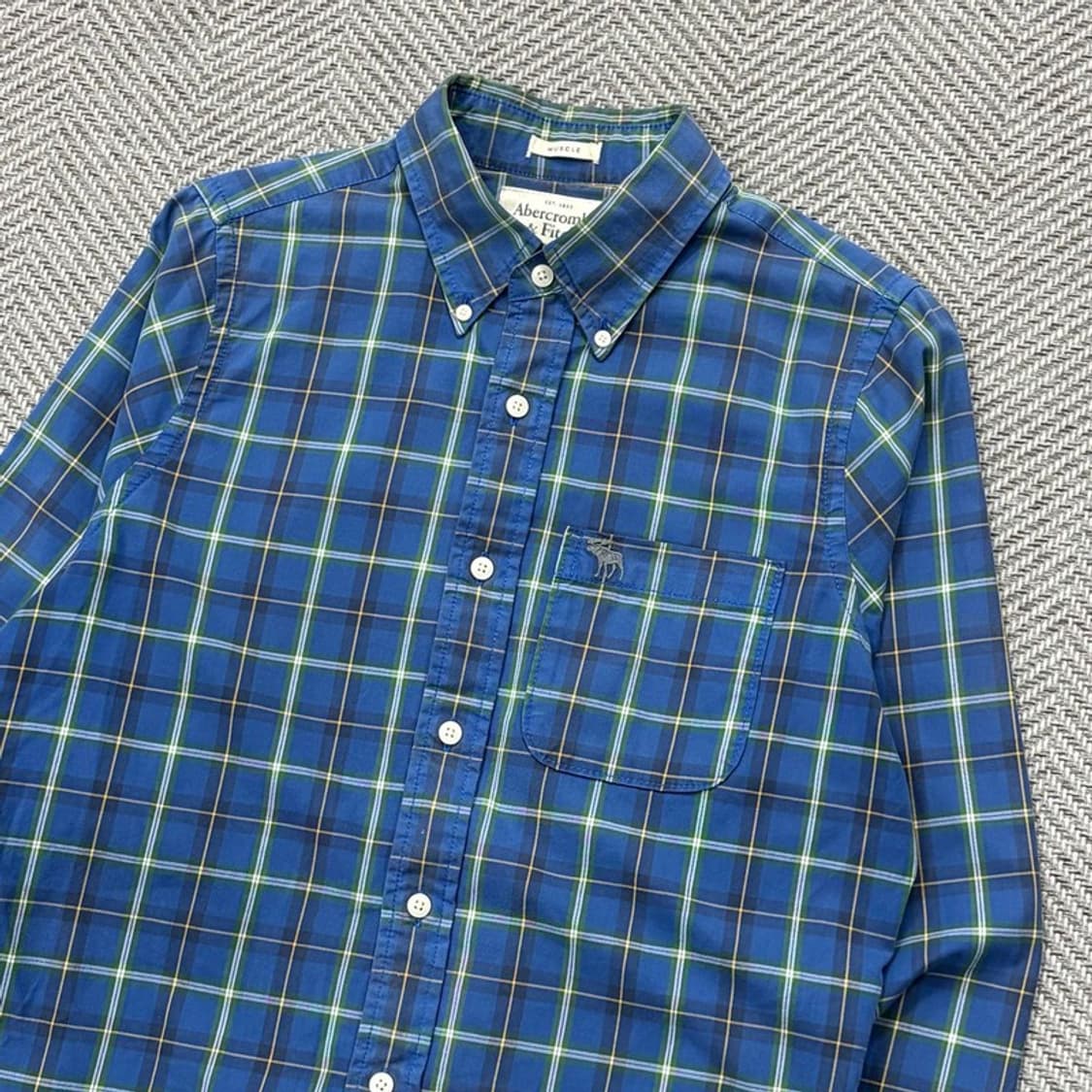 아베크롬비앤피치 체크셔츠 v1410 상품이미지3