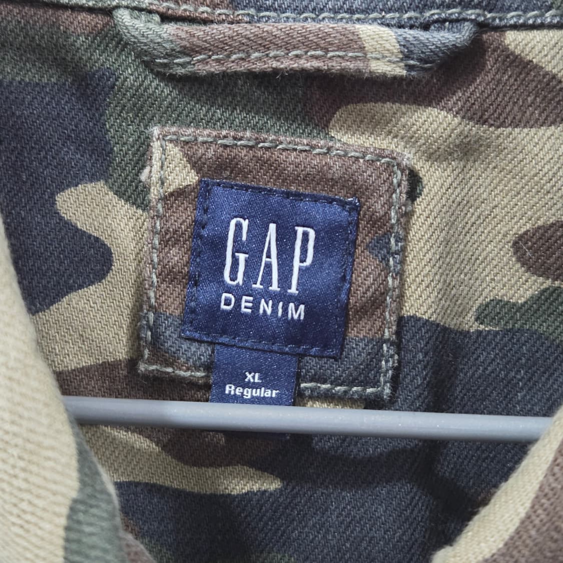 갭 데님 키즈 카모 트러커 자켓 XL  상품이미지3
