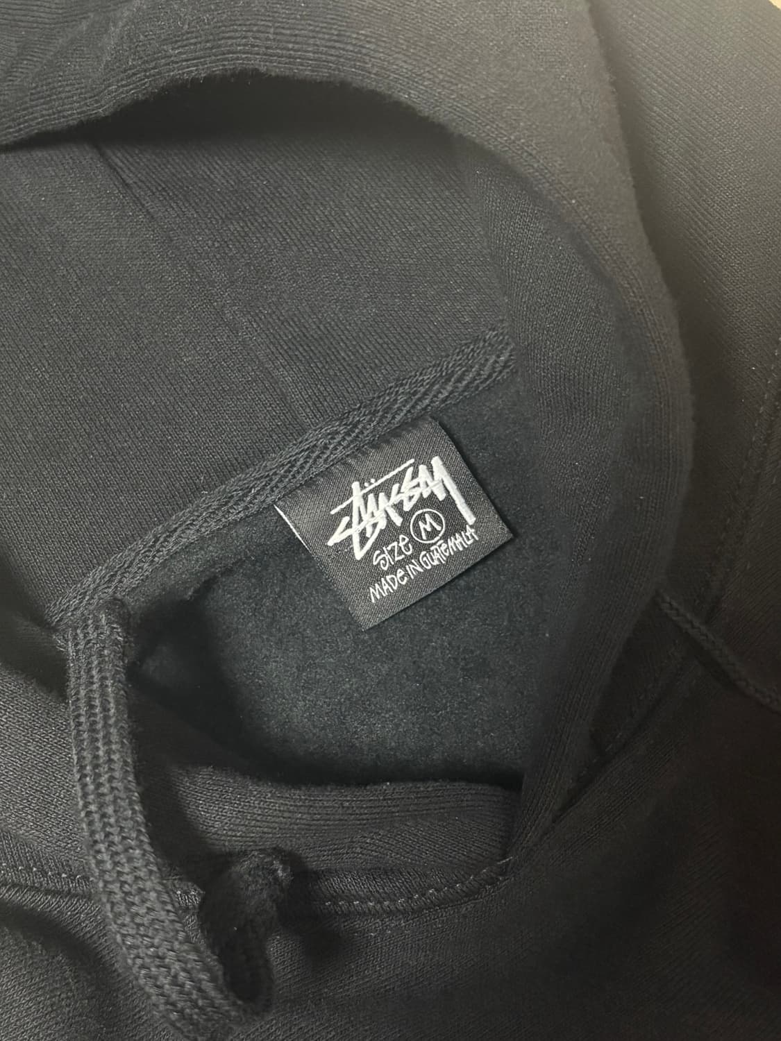 Stussy dizzy stock hoodie black 상품이미지2