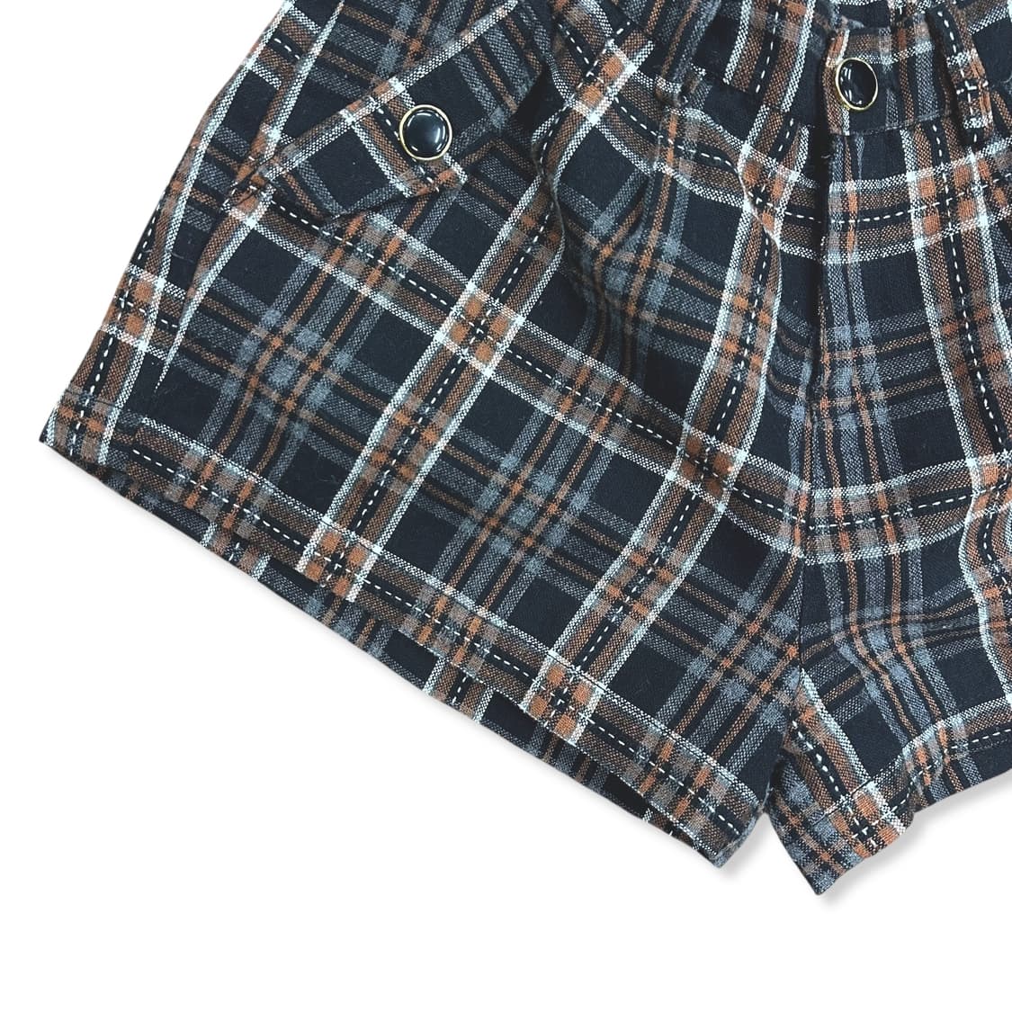 Tartan Checker Semi Volume Fit Shorts 상품이미지5