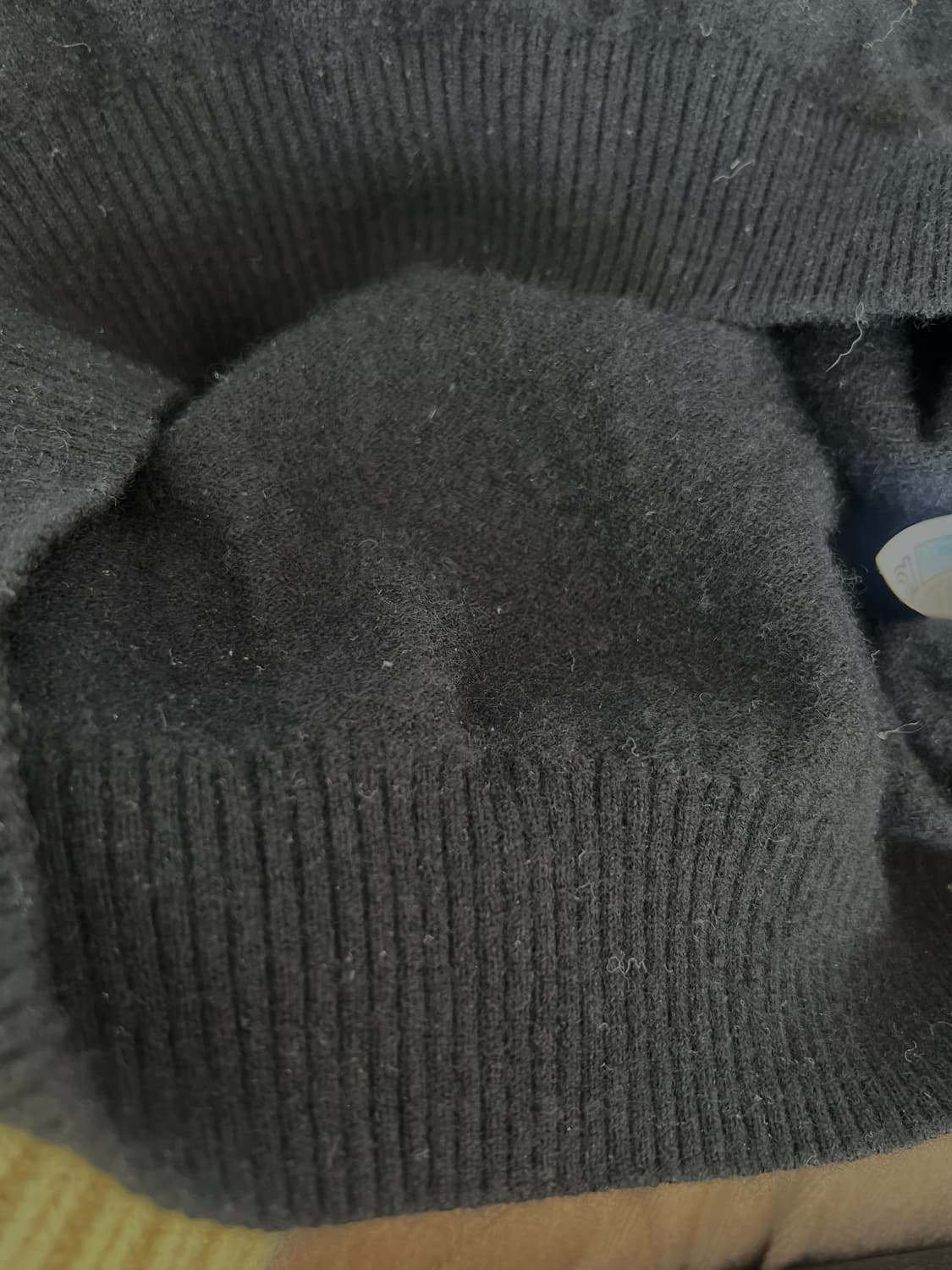 제이디엑스 JDX 남성 블랙 하프터틀넥니트 울캐시미어니트 상품이미지6