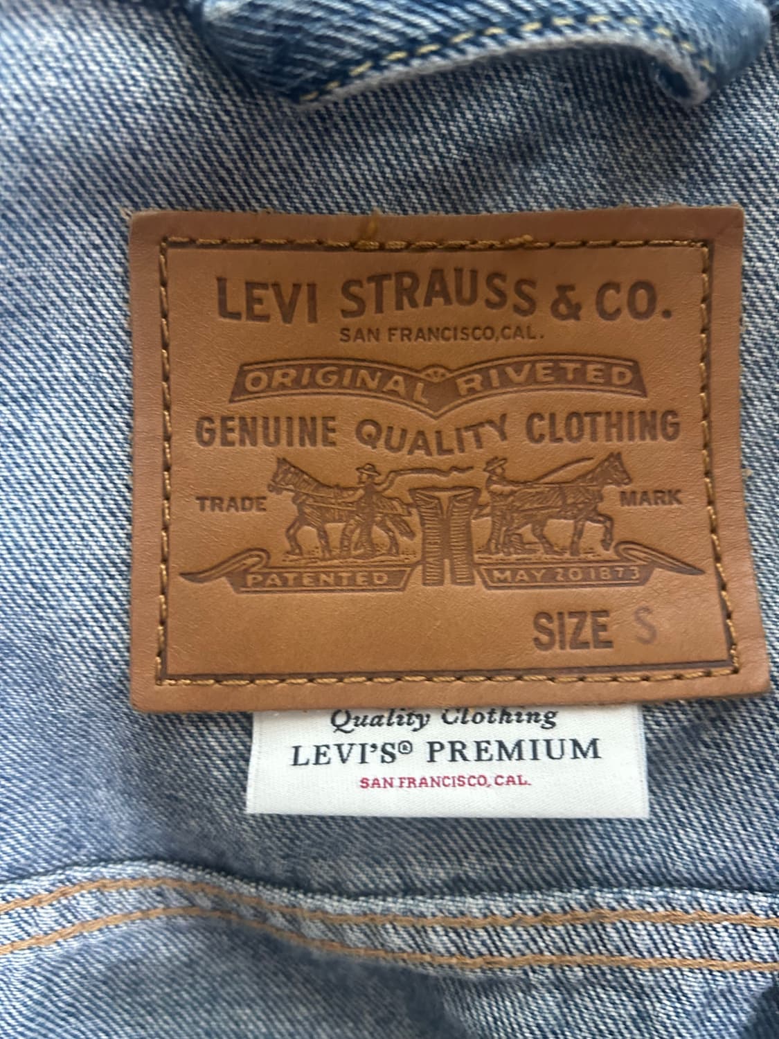 리바이스 데님자켓 상품이미지2