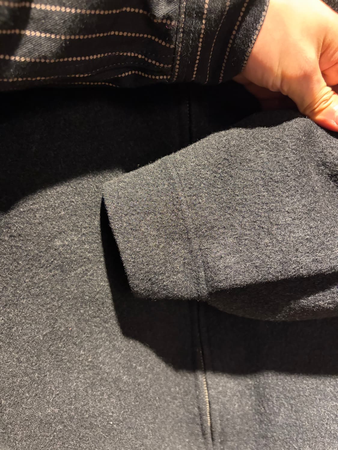 Pure wool blouson , bomber / 울 봄버 블루종 상품이미지5