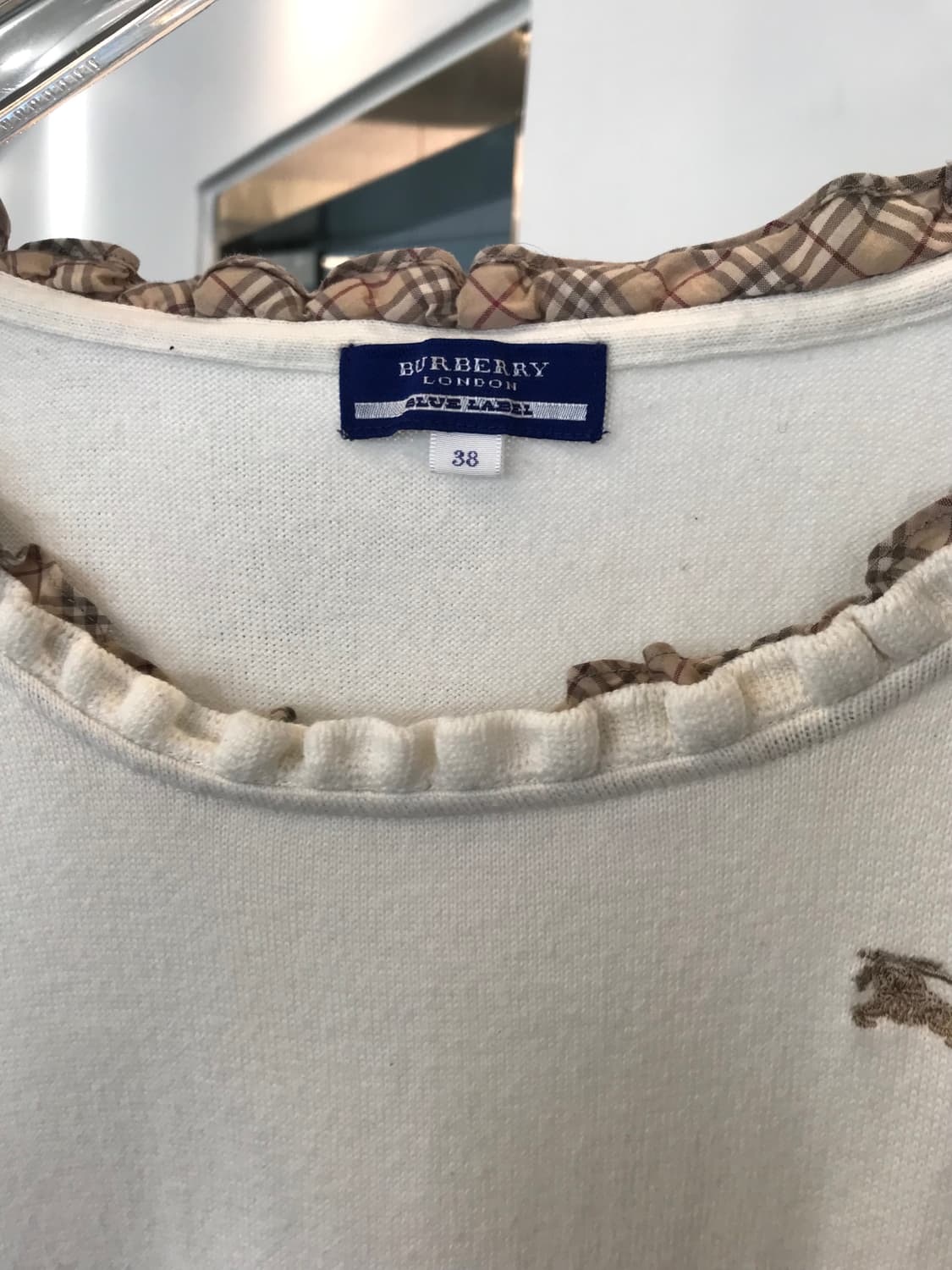 Burberry White Knit 상품이미지3