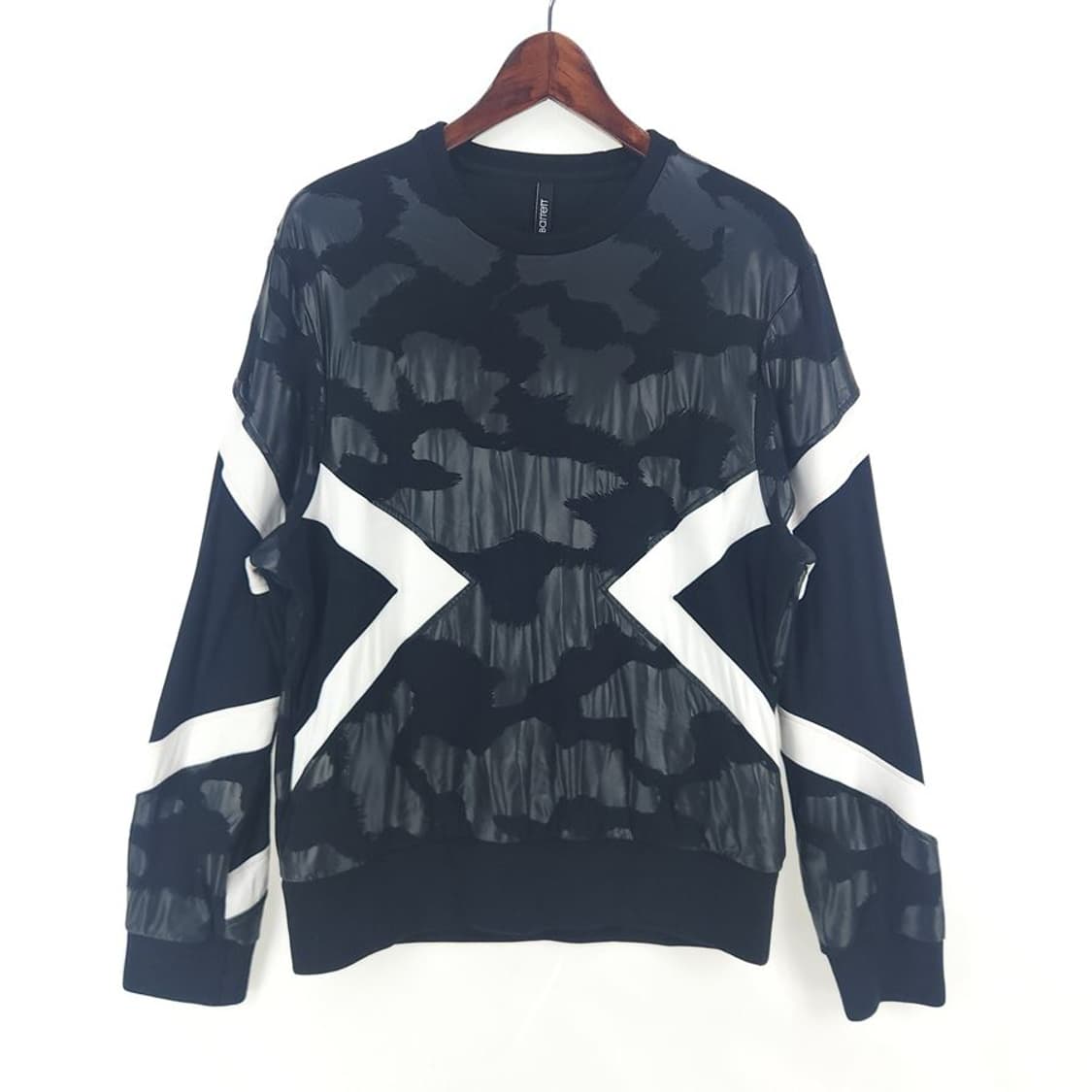 [남M]닐바렛 카모 프린팅 맨투맨[Y61-221] 상품이미지1