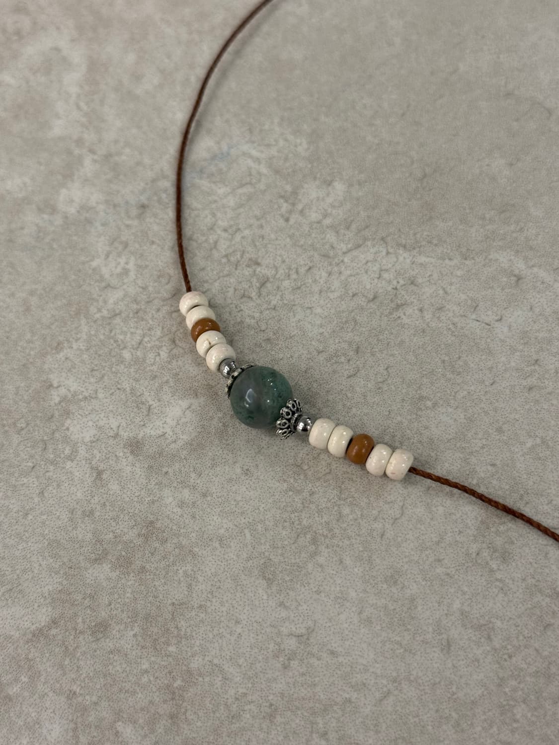 그린 오닉스 초커 목걸이 상품이미지2