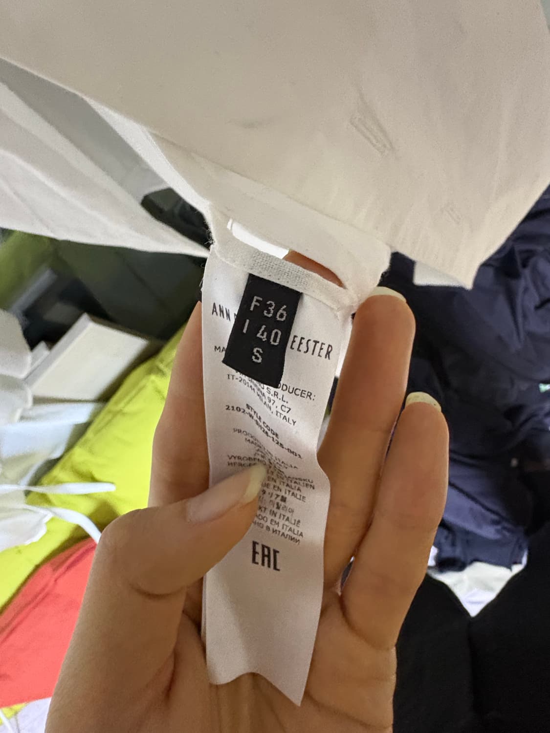 앤드뮐미스터 사선 비대칭 셔츠 상품이미지3