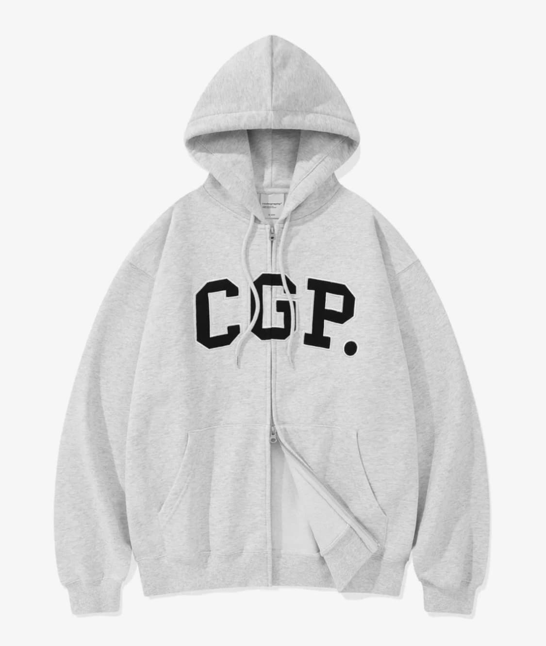 코드그라피 CGP 아치 로고 후드집업 상품이미지3