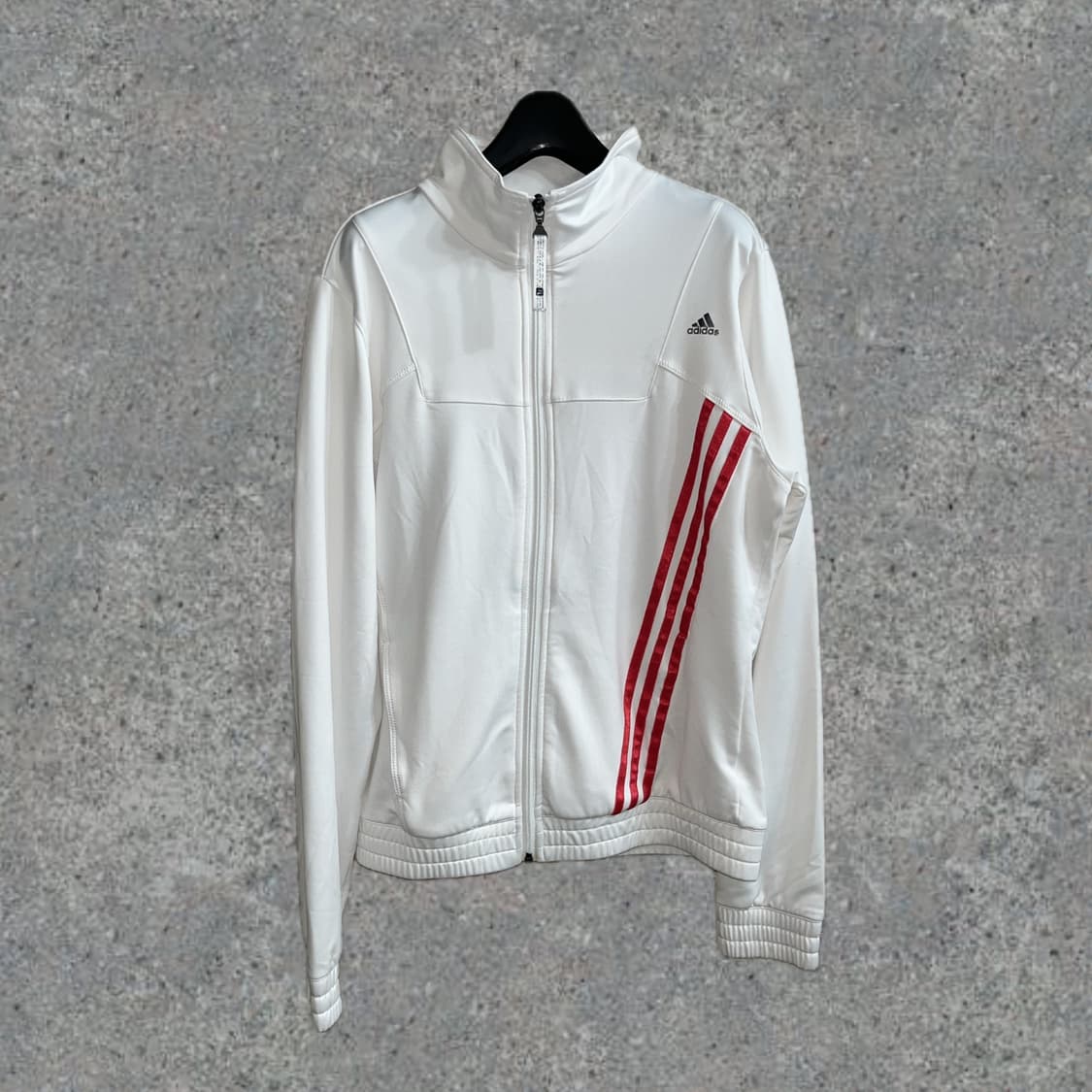 아디다스 흰색 트랙탑 XL 상품이미지3