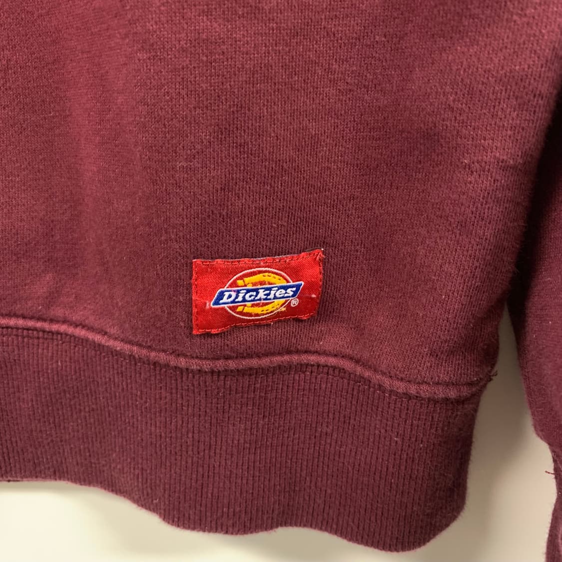 디키즈 y2k 와투케 버건디 맨투맨 상품이미지5