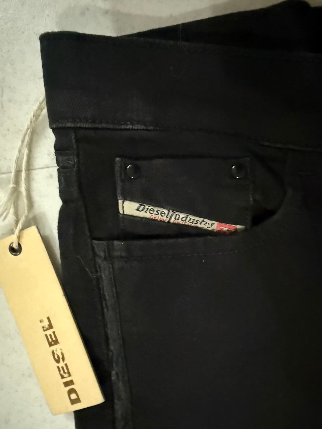 디젤  플레어 부츠컷 블랙진 상품이미지2