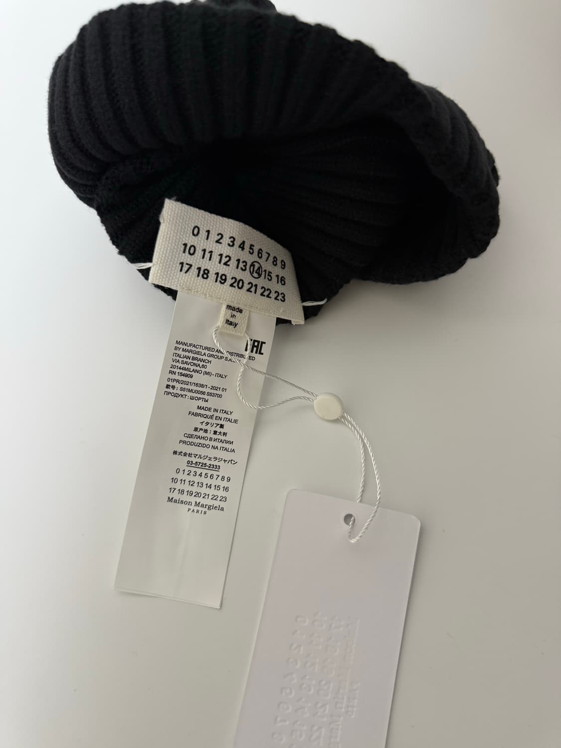(Os)메종 마르지엘라 블랙 니트 비니 상품이미지2