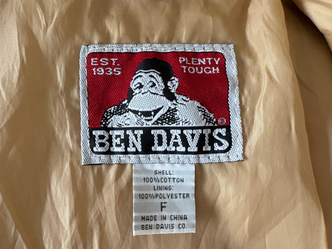 벤 데이비스 워크자켓 트렌치코트 베이지 상품이미지5