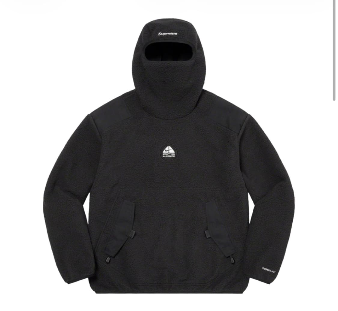 슈프림 acg 후리스 블랙 L 상품이미지1