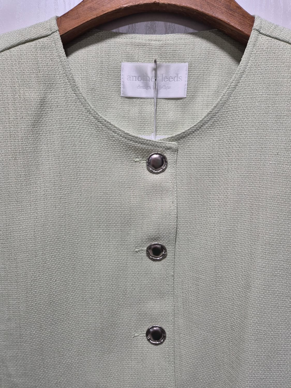 (세일)(새상품)jellpe 반팔 자켓 메로나색상 상품이미지2