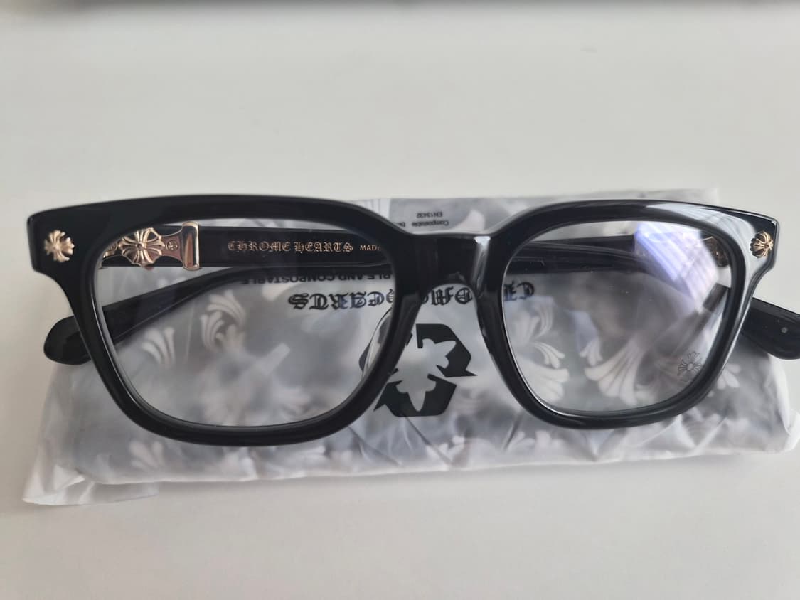 [새상품] 크롬하츠 콕스어커 블랙 18K 골드 플레이트 상품이미지2