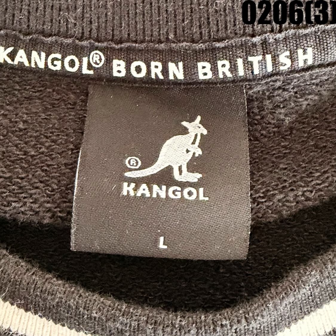 L 캉골 블랙 라운드넥 긴팔 맨투맨 0206(3) 상품이미지4