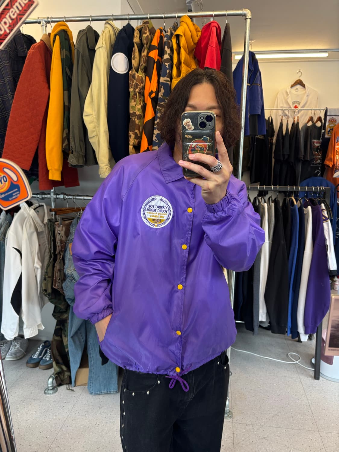 USA 윈드브레이커 코치자켓 상품이미지8