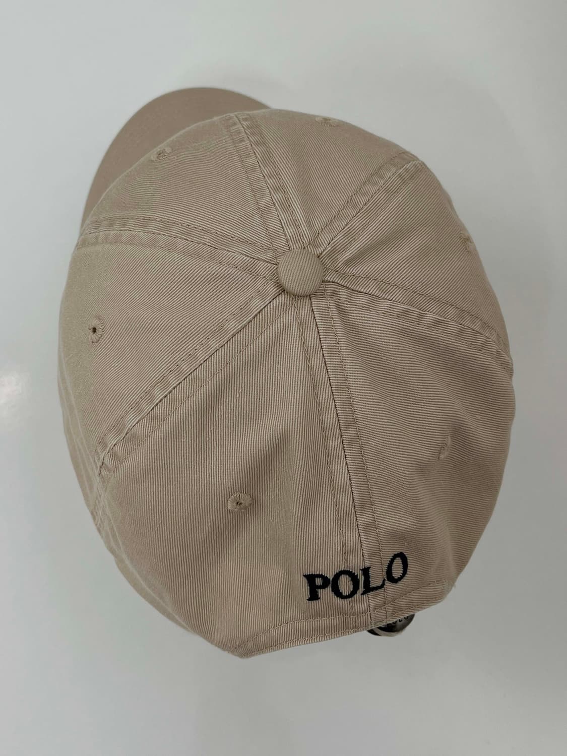 폴로 랄프로렌 아이코닉 베이지 치노 볼캡 모자 상품이미지7