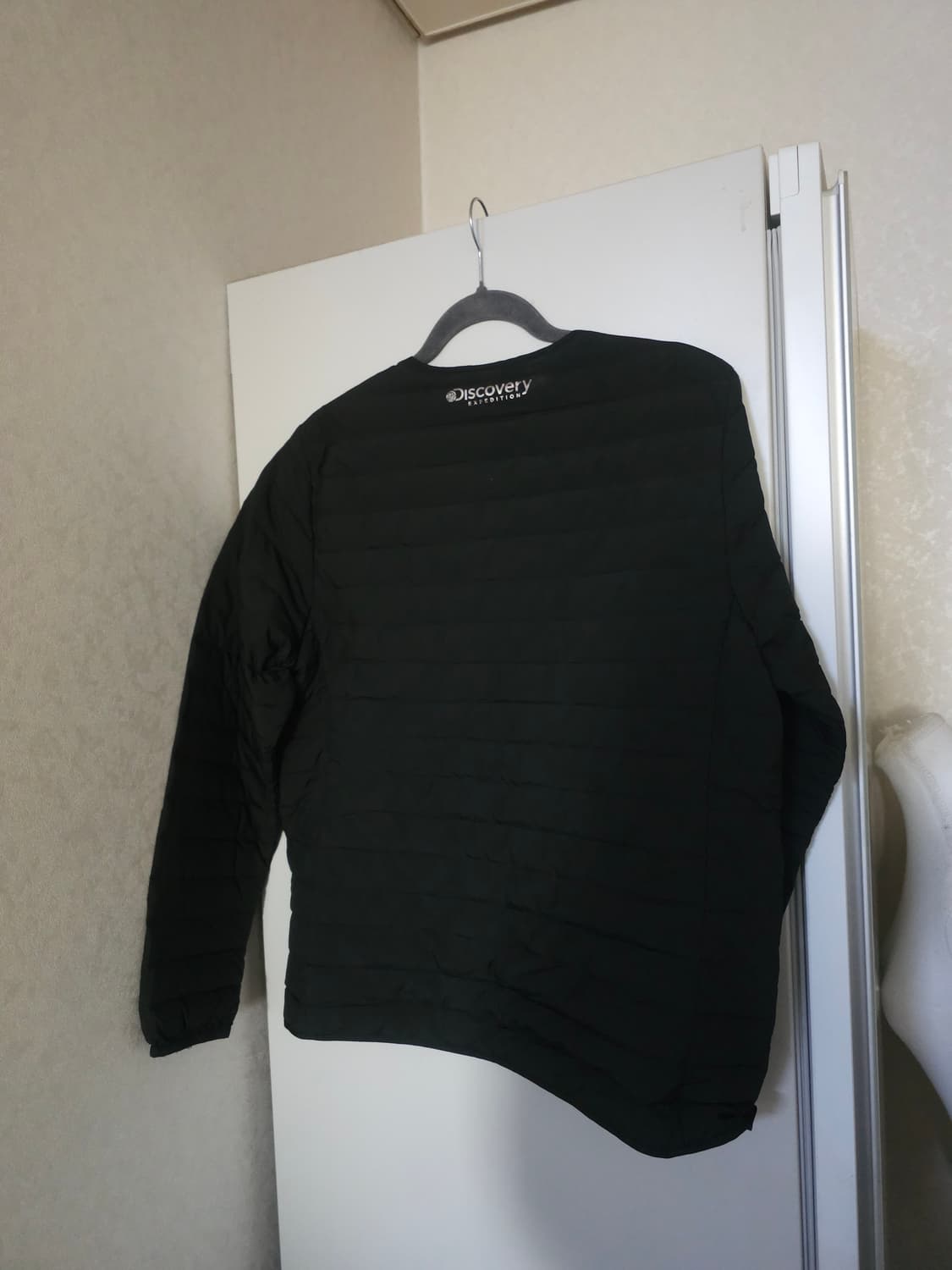 디스커버리 구스다운 퀼팅 자켓 블랙 상품이미지5