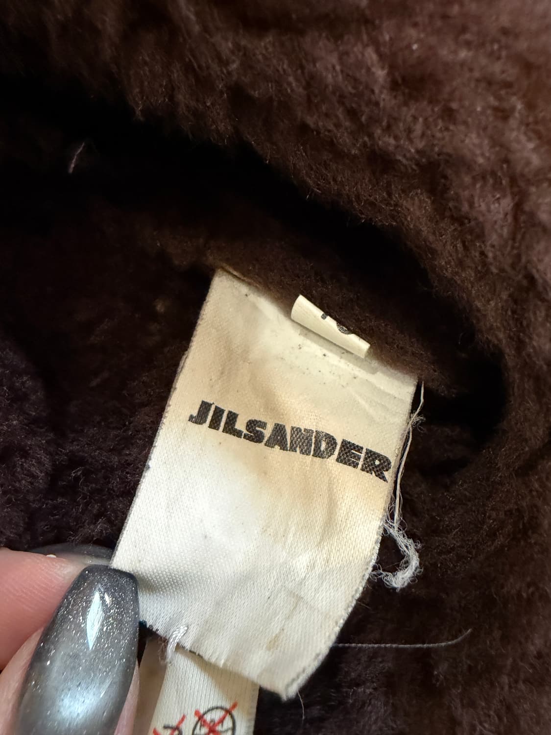 질샌더 램스킨 무스탕 자켓 상품이미지8