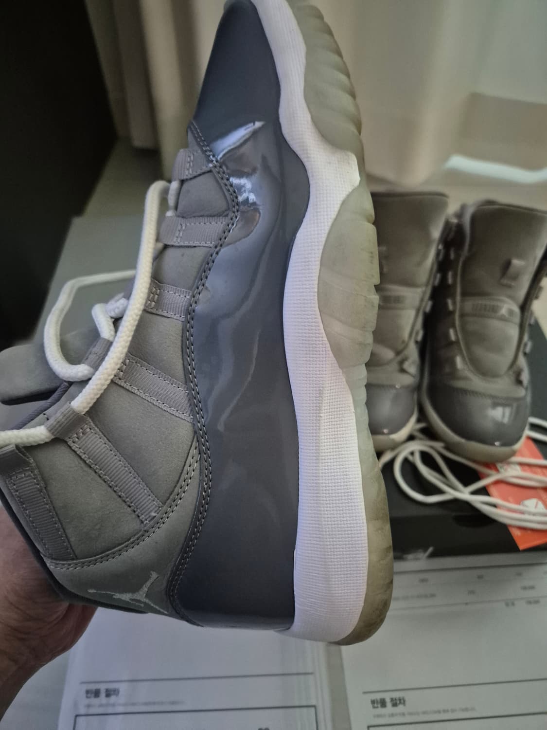 에어조던 11 쿨그레이 265, 215 상품이미지4