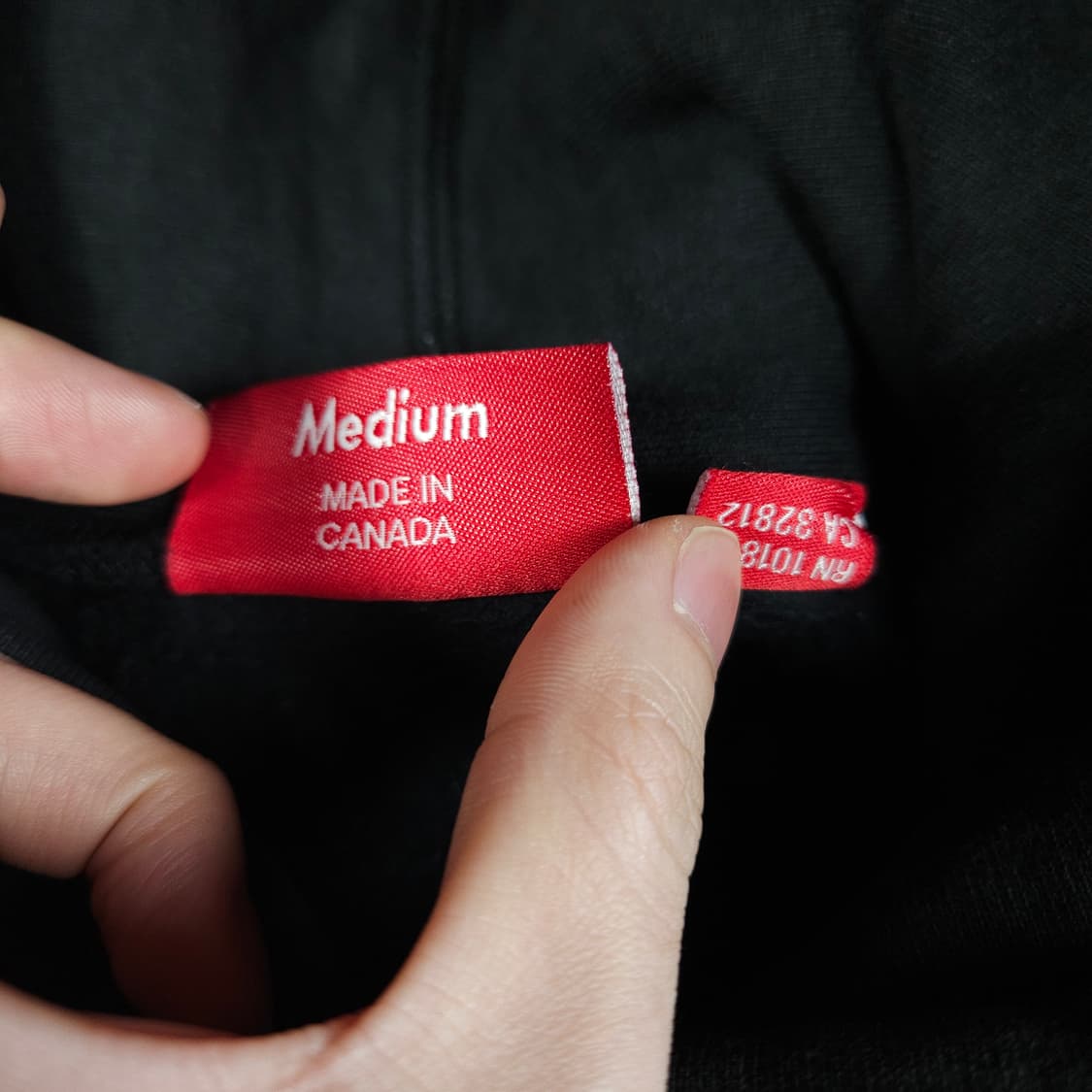 슈프림 마돈나 버닝 후드티 블랙  상품이미지6