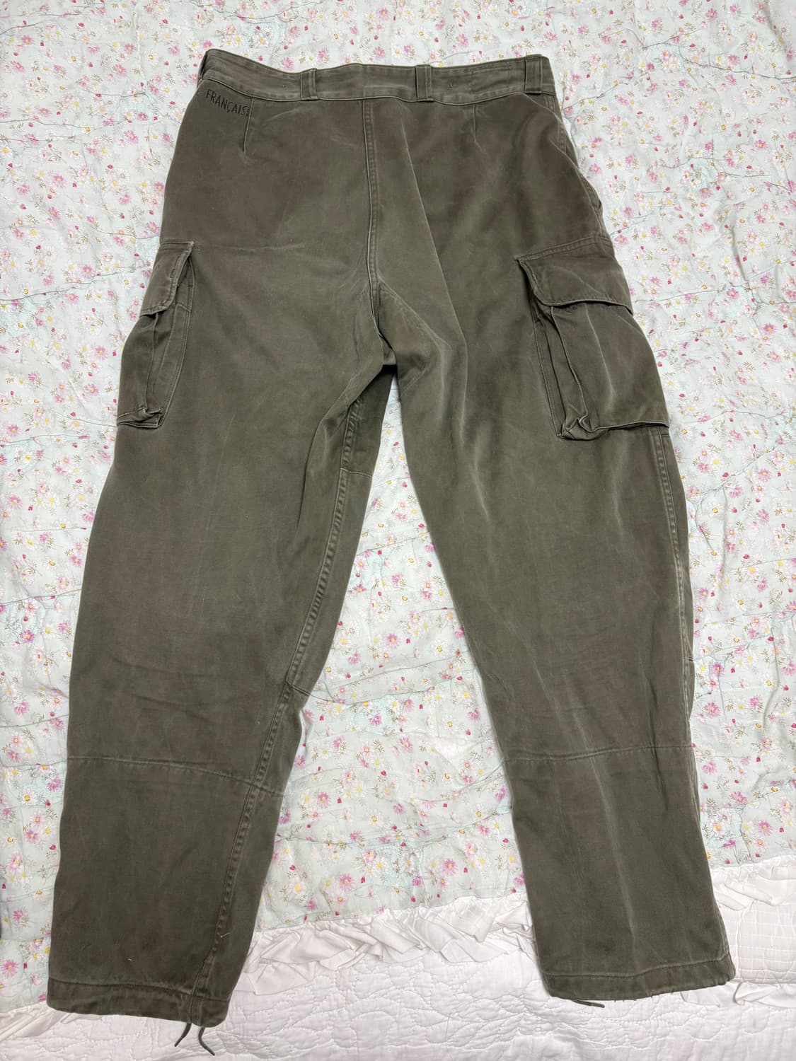 70s 프랑스군 M-64 보급 카고 팬츠 상품이미지2