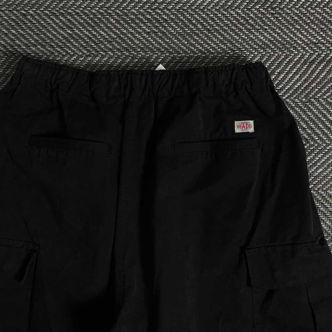 앵글런 벨티드 벌룬핏 퍼티그 팬츠 블랙y 3203 상품이미지6