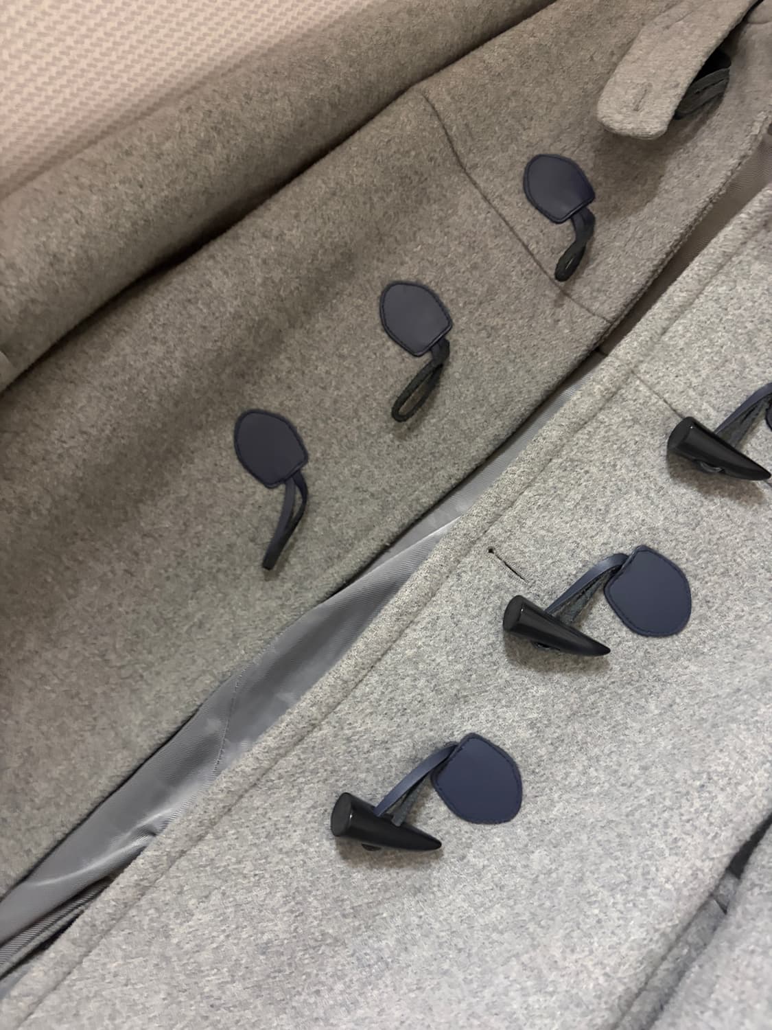 luciano h 회색 떡볶이 코트 55 상품이미지3