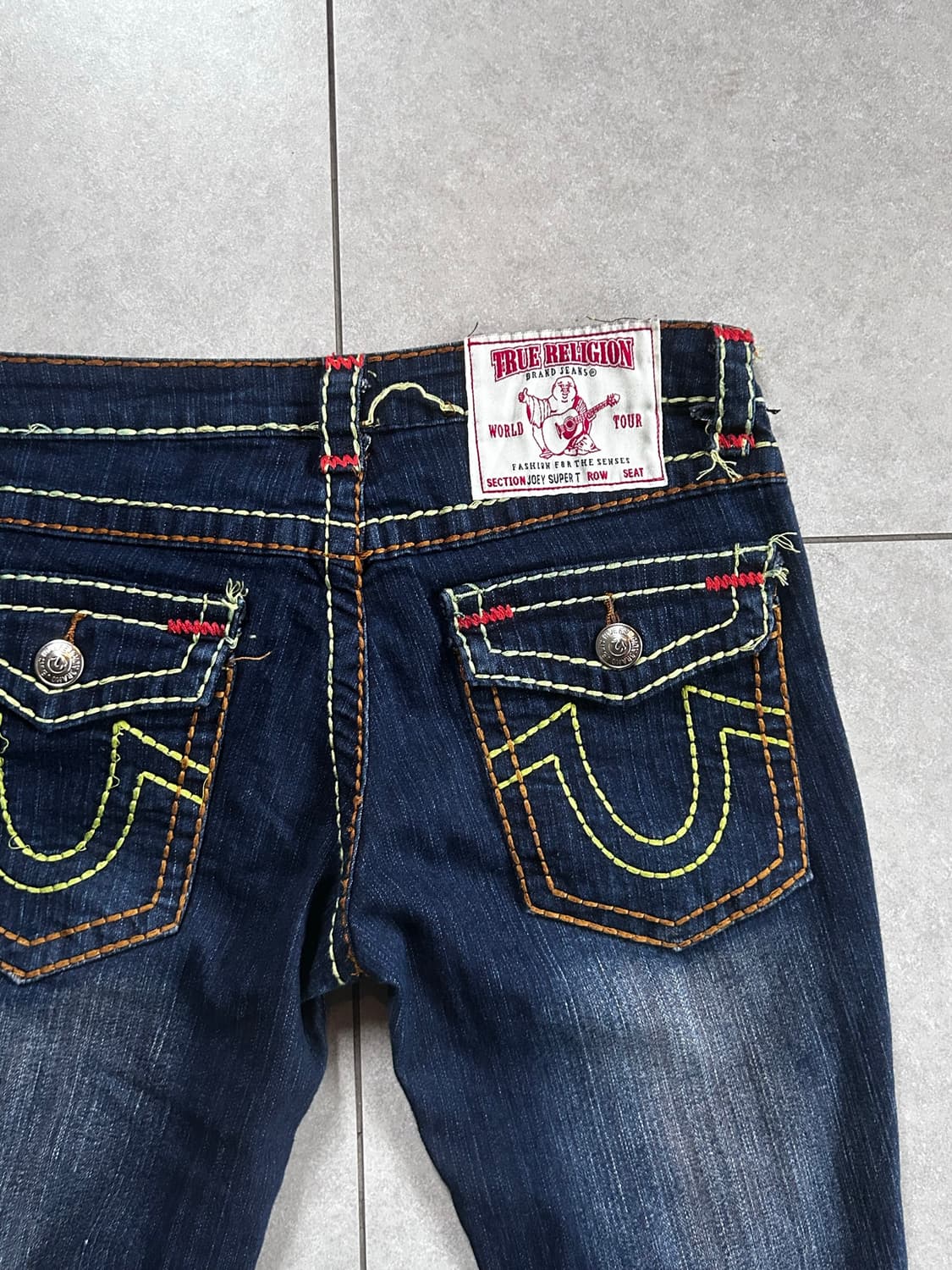 TrueReligion 스티치부츠컷팬츠 28 상품이미지2