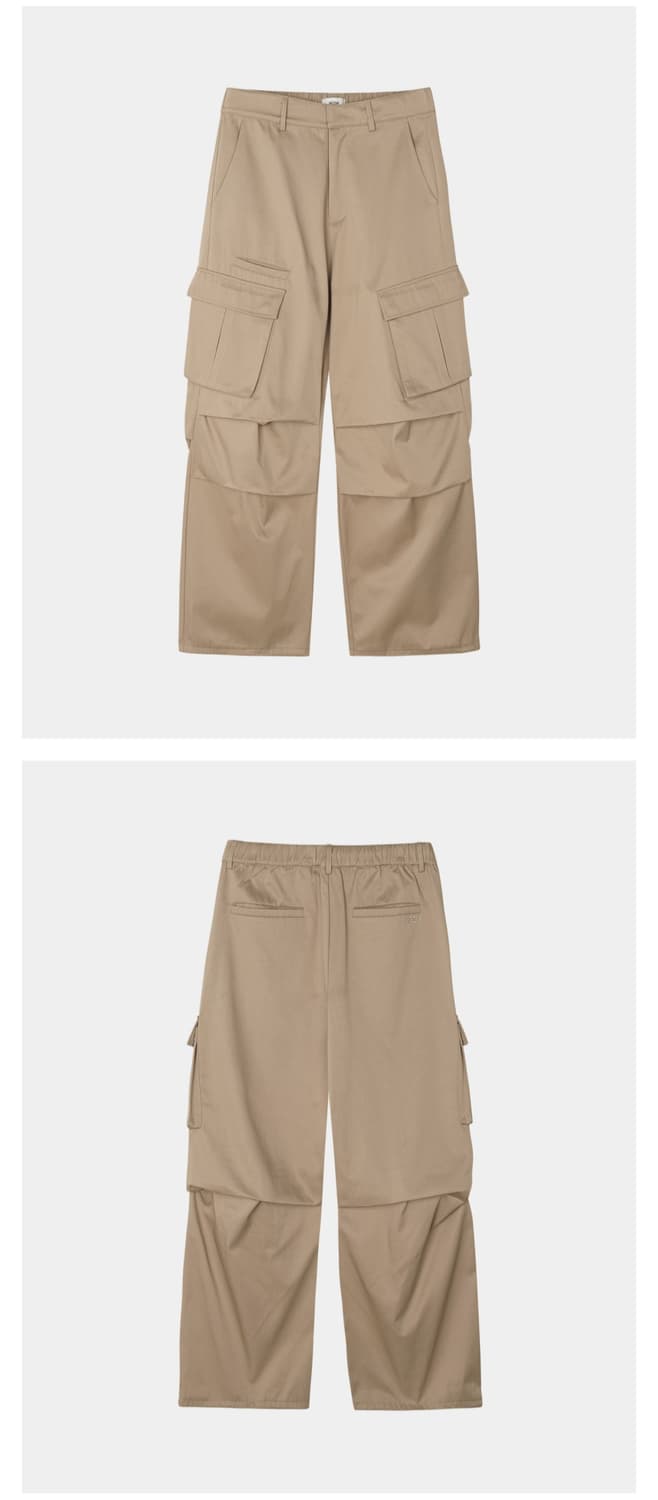 노이즈 와이드 카고 파라수트 팬츠 상품이미지8