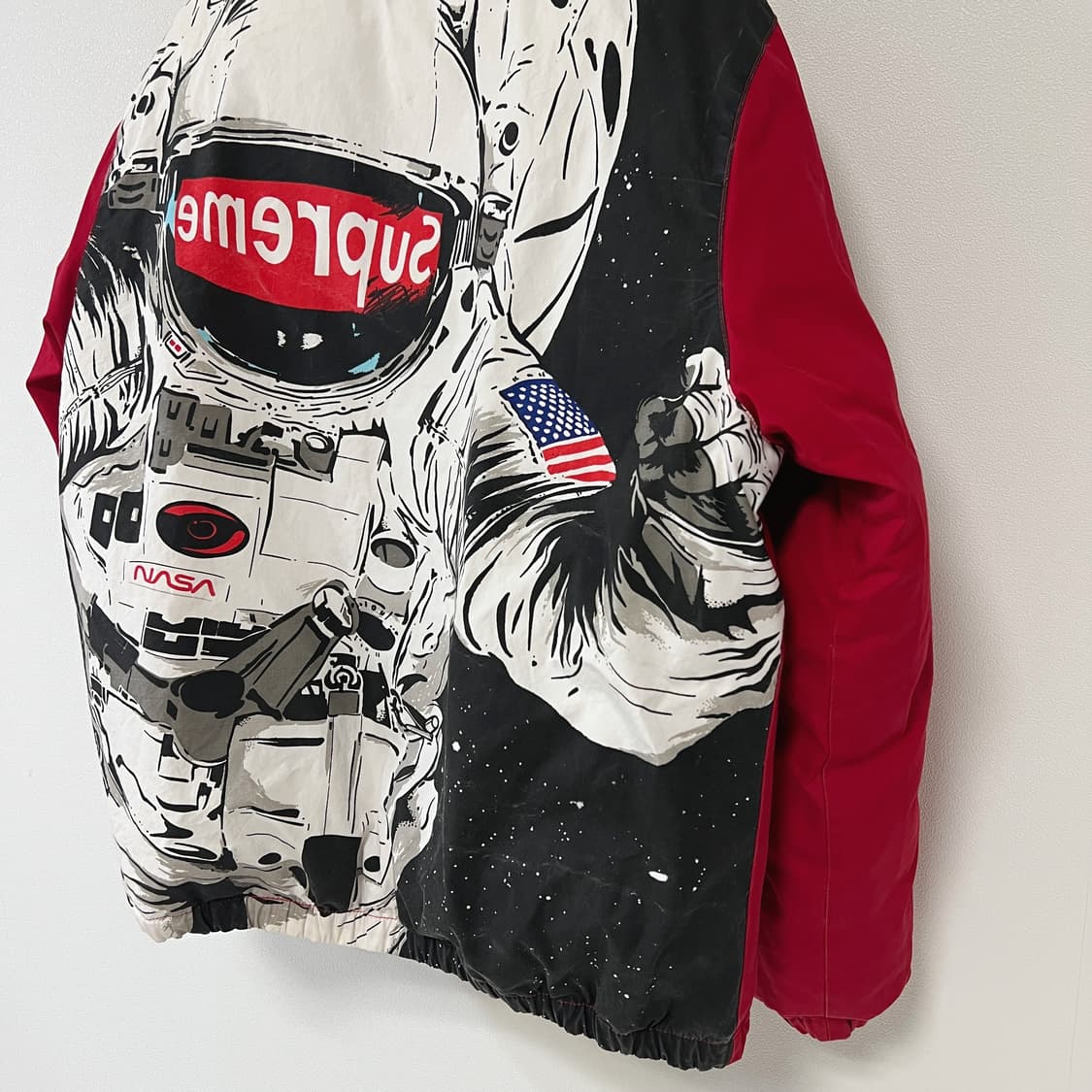 슈프림 16FW 우주인 패딩 퍼피 자켓 레드 상품이미지3