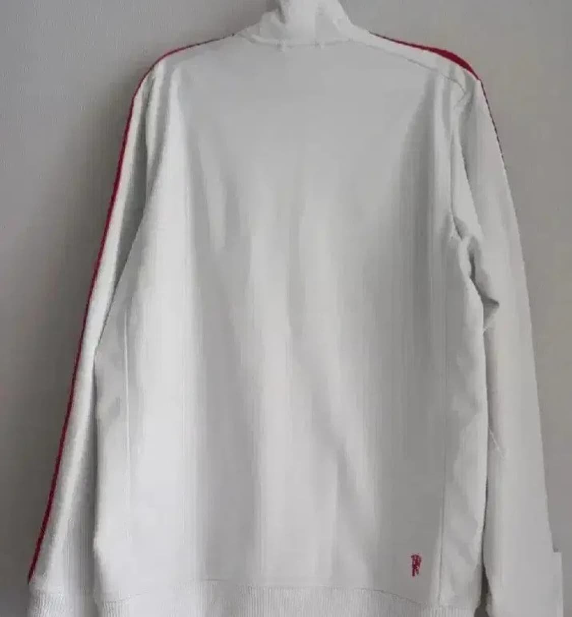 아디다스 희귀 대장급 맨유 흰빨 화이트 트랙탑 저지 져지집업 95/M 상품이미지3