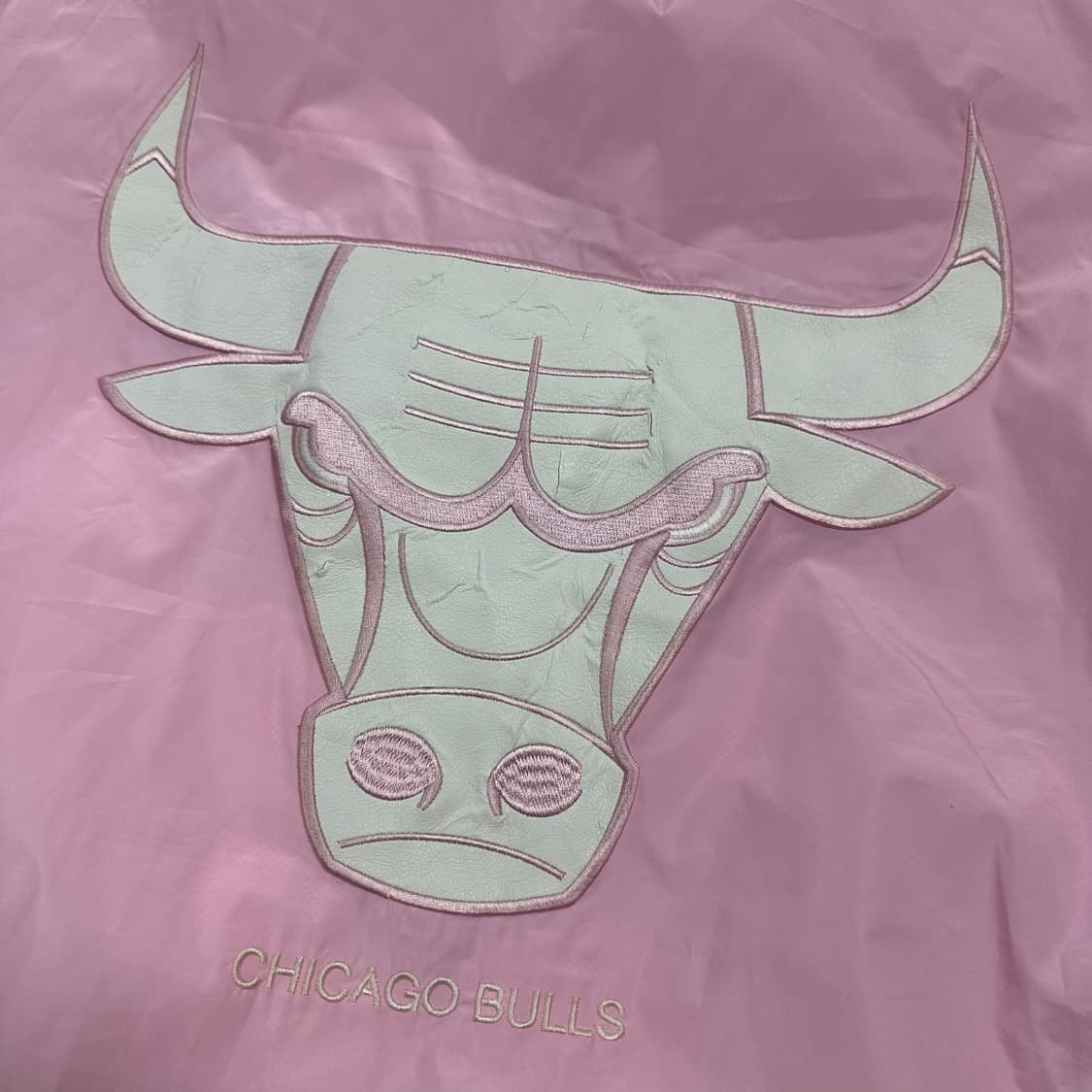✨ (바배) NBA 시카고불스 핑크 블루종 자켓  상품이미지7