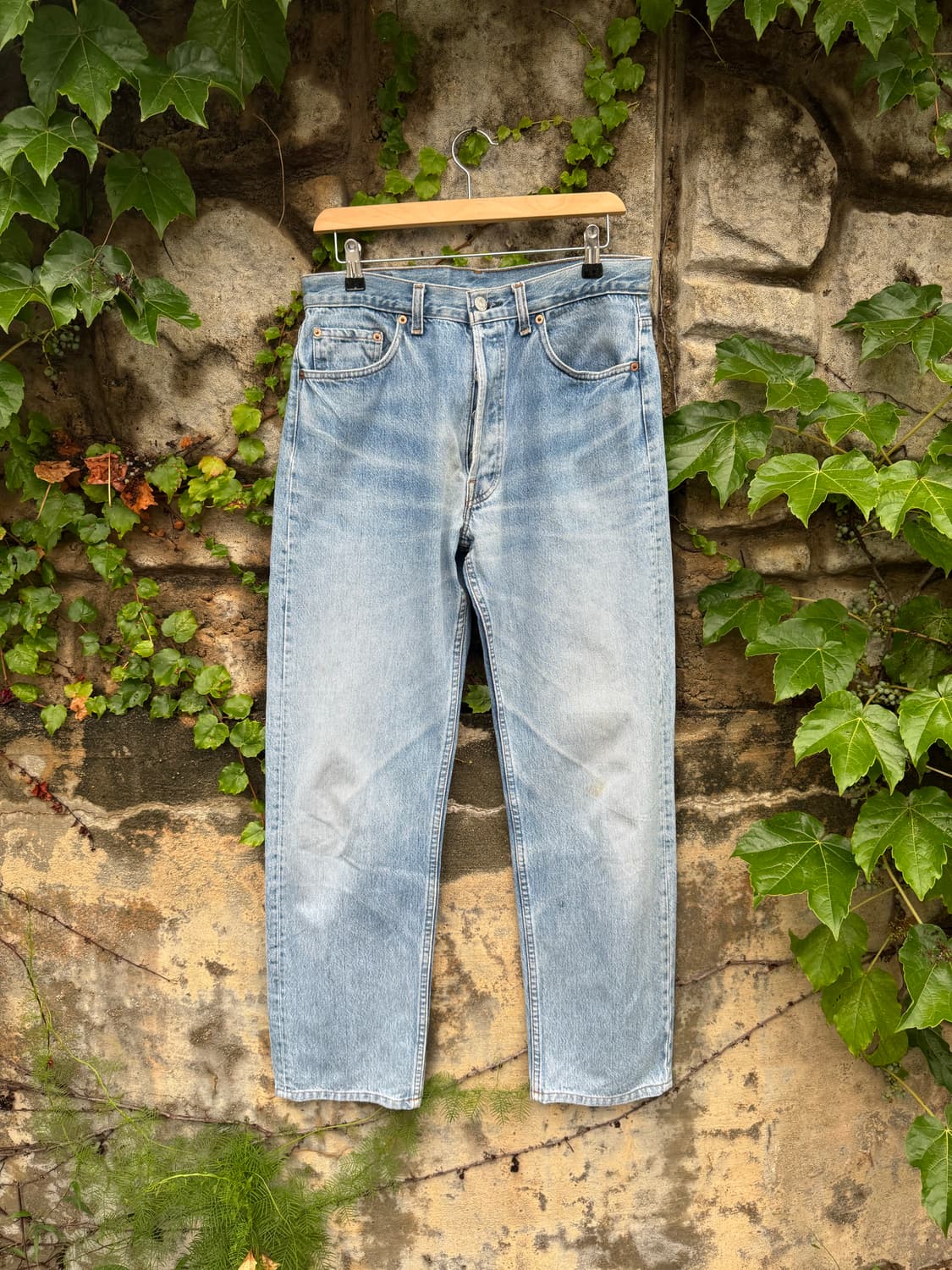 90s levis 501 555각인 발렌시아공장 빈티지 데님 팬츠 31 상품이미지1