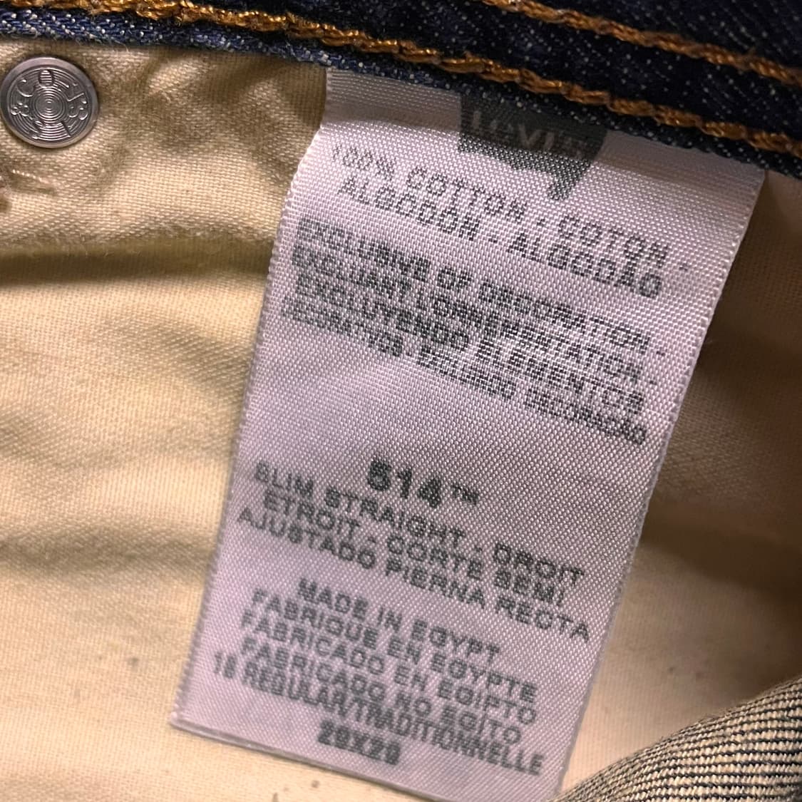 리바이스 514 데님팬츠 W29 L29 상품이미지5