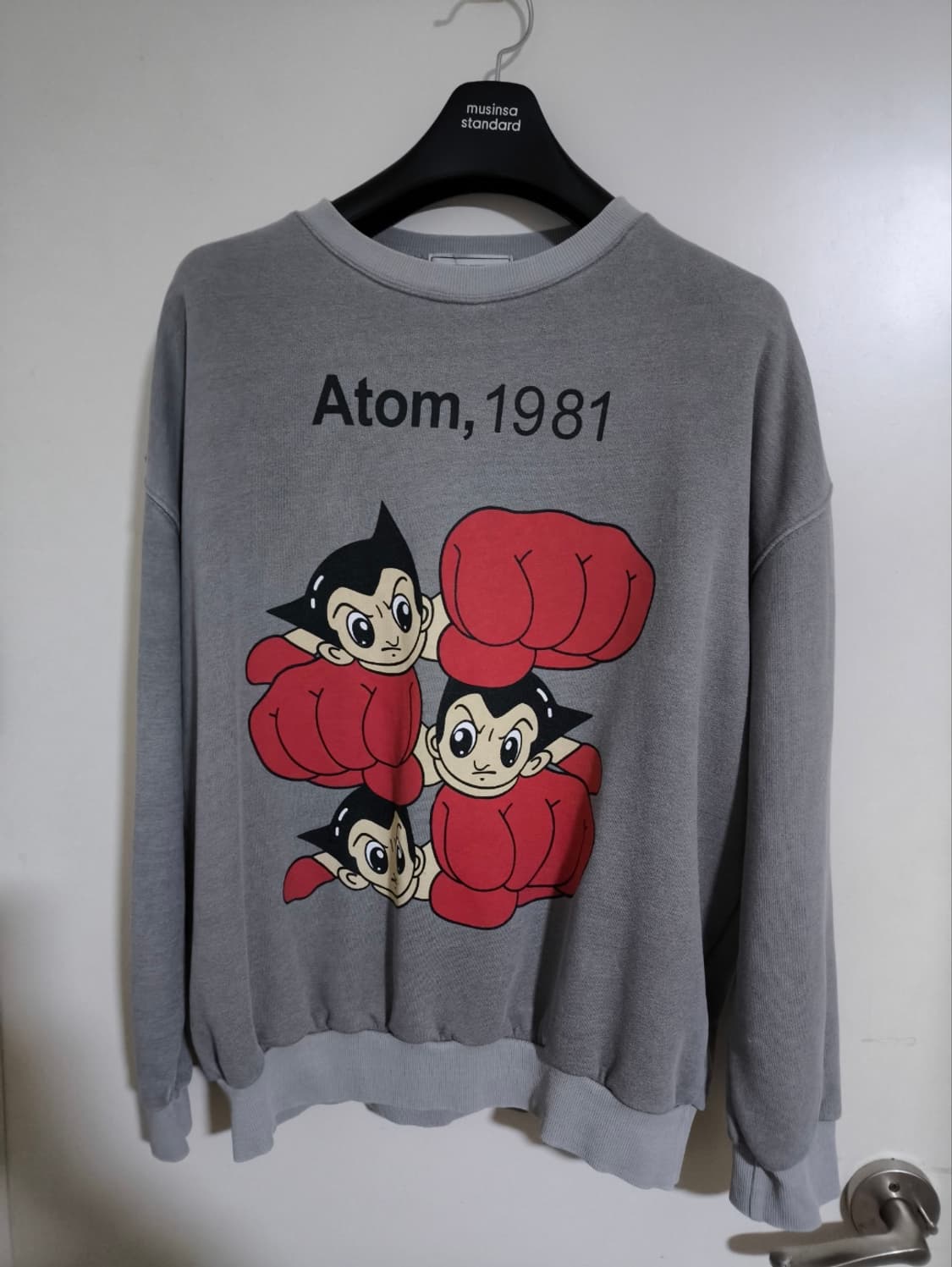 오버핏 프리 ELF 07's 아톰 맨투맨 상품이미지1