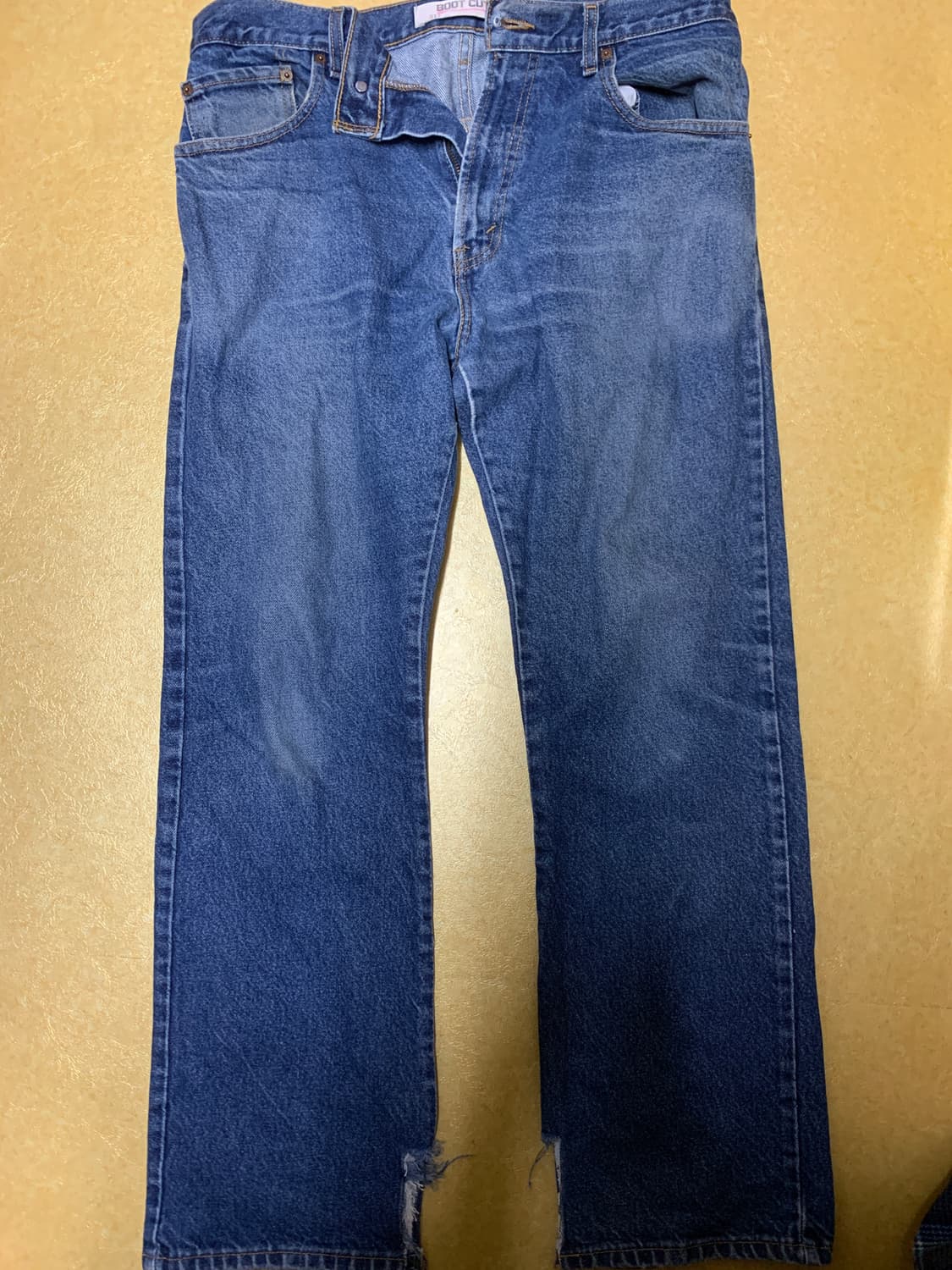 [34x30] 00’s 리바이스 517 부츠컷 데님 상품이미지1