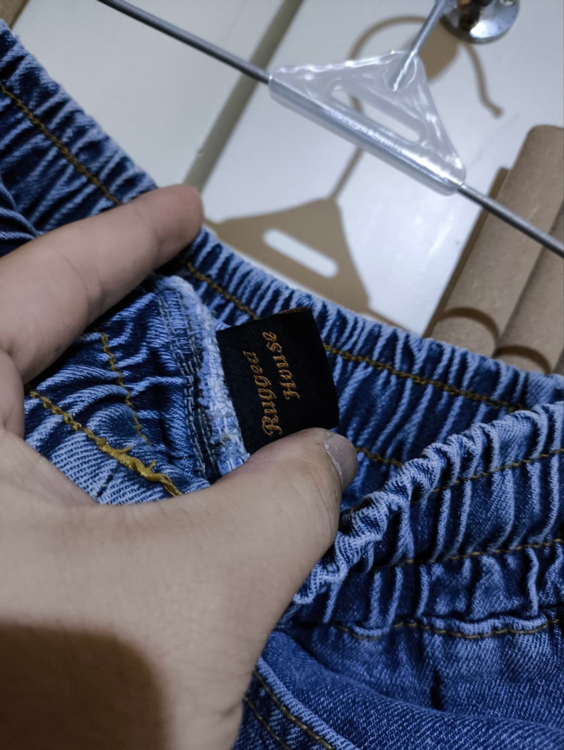 XL 러기드하우스 밴딩 청바지 상품이미지6