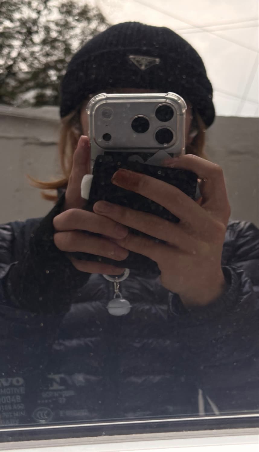 PRADA Black Wool Beanie Hat 상품이미지2