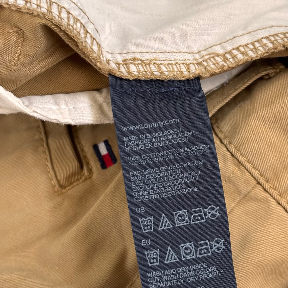 타미힐피거 캐주얼 면바지 30 클래식 투턱 컴포트 상품이미지4