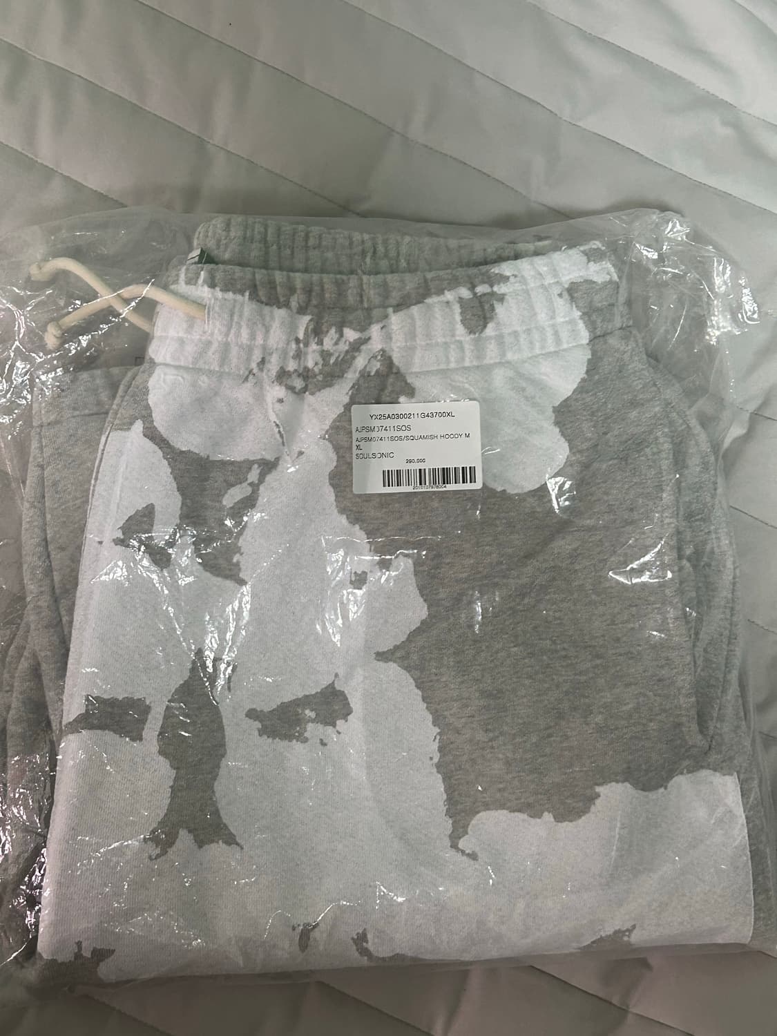 데님티어스 코튼 리스 스웻 펜츠 그레이 xl 상품이미지3