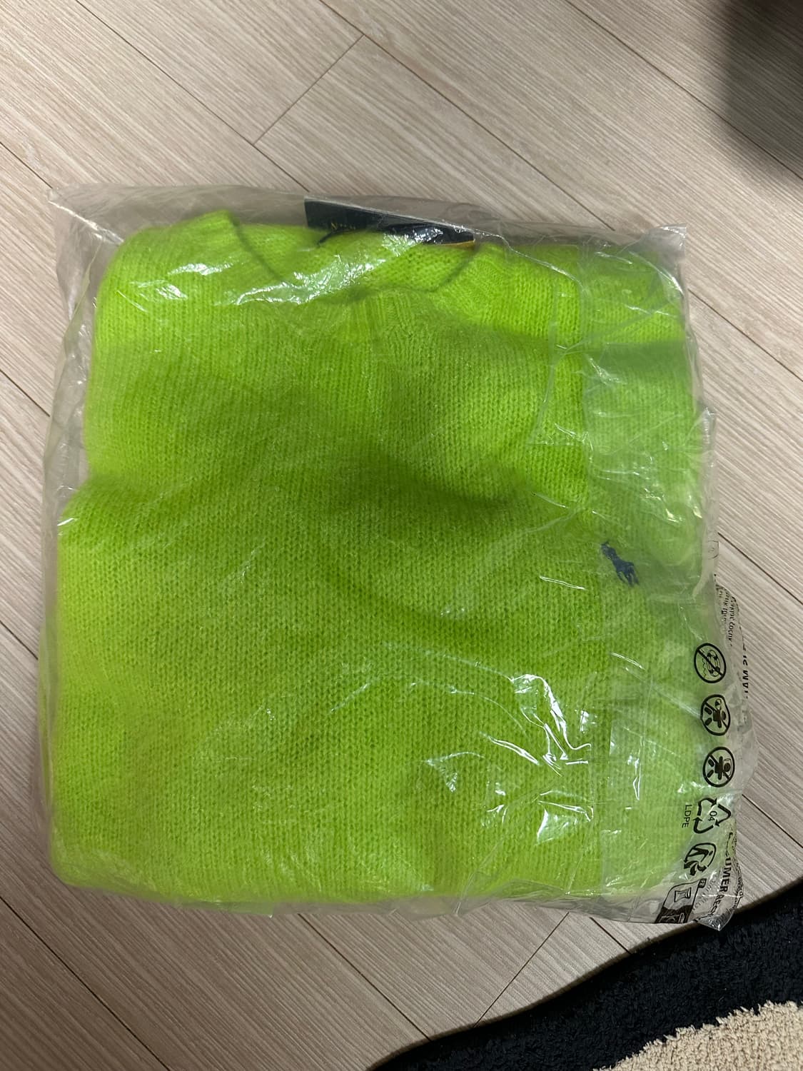 폴로 랄프로렌 퍼지 울 알파카 니트 그린  XL 상품이미지3